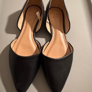 A New Day Black Pointed Flats